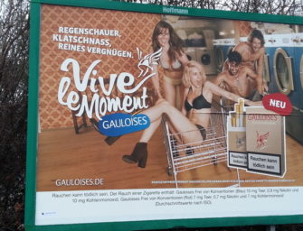 Бундестаг не принимает закон о запрете наружной рекламы табачных изделий