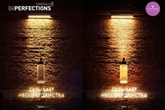 «Л’Этуаль» показала, как скрывает все несовершенства, используя кирпичную стену