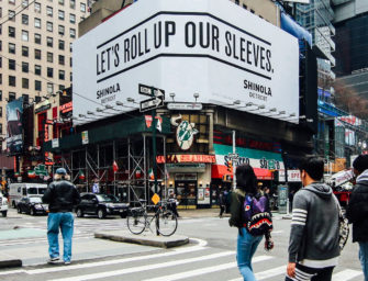 Как Shinola интегрировала локационные данные в наружную рекламу