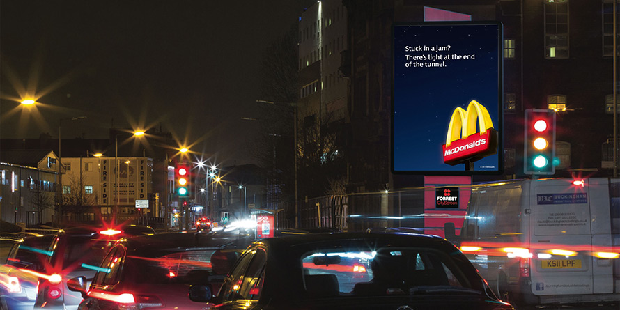McDonald's-stuck-in-jam-billboard