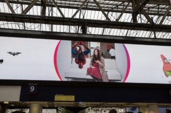 DOOH и AR: неожиданная встреча на лондонском вокзале