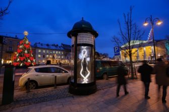 Шампанское Freixenet устроило в Вильнюсе рекламный спектакль