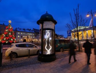 Шампанское Freixenet устроило в Вильнюсе рекламный спектакль