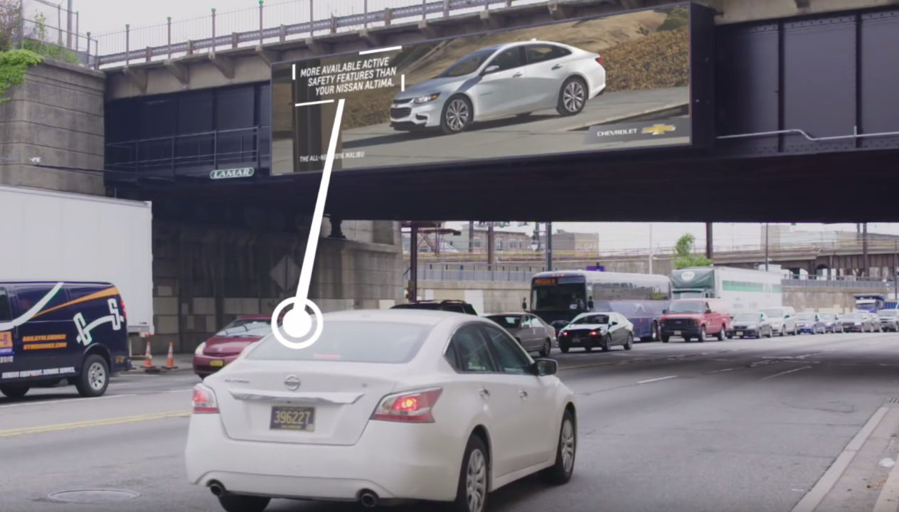 Chevrolet-vehicle-recognition-billboard