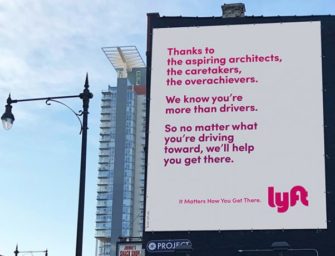 Lyft воодушевил своих водителей наружной рекламой