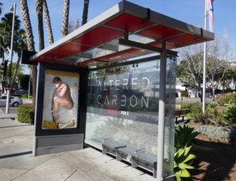 Промо «Видоизмененного углерода» вгоняет прохожих в ступор