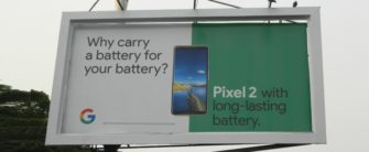 Тактическая OOH кампания Google Pixel 2: максимум контекста