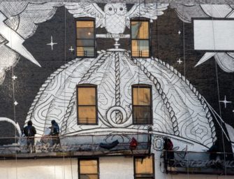 Gucci к Неделе моды в Нью-Йорке создал мурал в Сохо