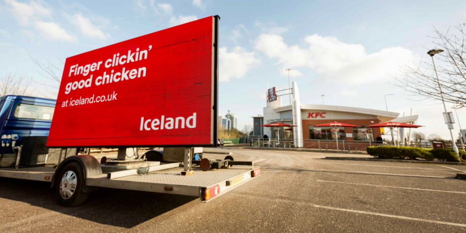 Iceland-mobile-billboard-KFC