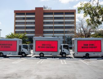 Активисты использовали «эббингский» подход, чтобы привлечь внимание к проблеме оружейного законодательства во Флориде