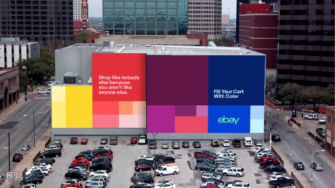 Кампания eBay “Fill Your Cart with Colour”
