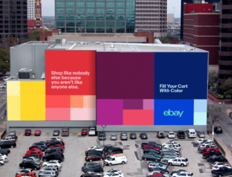 Кампания eBay “Fill Your Cart with Colour”