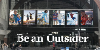 L.L.Bean наполнил Бостон наружной рекламой, зовущей на природу