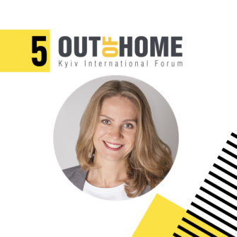 Алина Котенко — докладчик Out Of Home Forum ’18