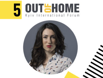 Анастасия Олейник — докладчик Out Of Home Forum ’18