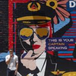 Delta Pilot Alphabet mural