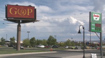 Американка арендовала билборд для критики республиканцев