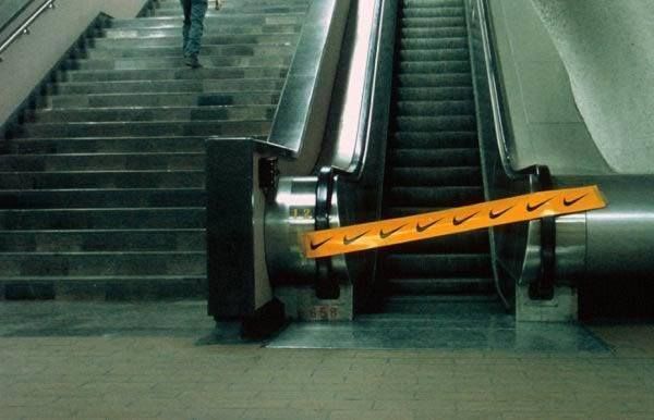 Nike-Escalator-Sabotage