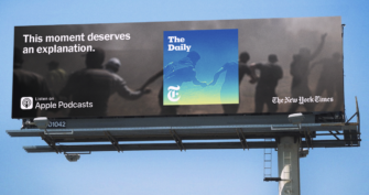«Нью-Йорк таймс» запустила рекламу собственного подкаста