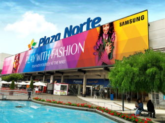 Самый большой медиафасад в Латинской Америке