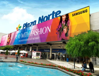 Самый большой медиафасад в Латинской Америке