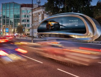 JCDecaux и Zaha Hadid Design представили новый вид рекламной конструкции