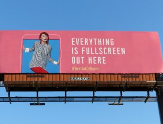 В США проходит гигантская промо-кампания OOH-медиа: ‘Get Out of Home’