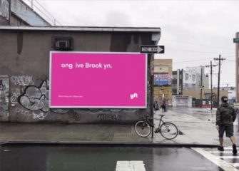 Lyft перестал выговаривать букву L в наружной рекламе