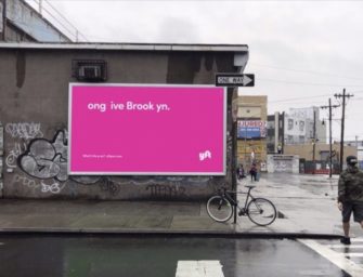 Lyft перестал выговаривать букву L в наружной рекламе