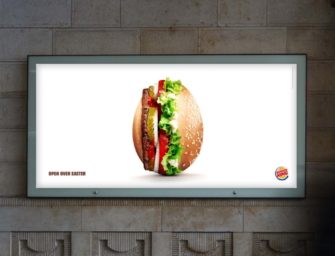 Burger King превратил воппер в яйцо в пасхальных принтах