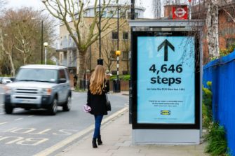 IKEA подсчитала покупателям путь до своего магазина в шагах