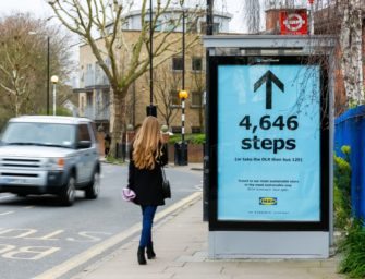 IKEA подсчитала покупателям путь до своего магазина в шагах