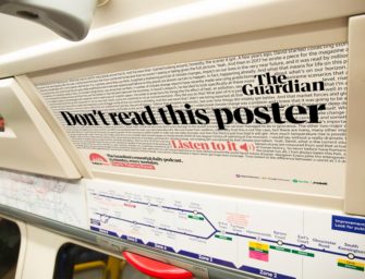 The Guardian: «Не читайте плакат, лучше слушайте»