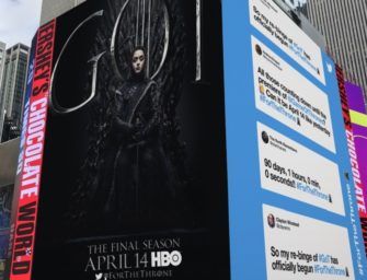 Twitter увеличил расходы на OOH-рекламу на 50% за год