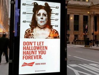 Budweiser показал реальных людей, арестованных на Хэллоуин