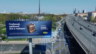 Russ Outdoor оценил эффективность DOOH-кампании IKEA