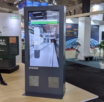 Ströer и Mann+Hummel представили решение для очистки городского воздуха