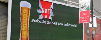Как Carlsberg провел в Великобритании, пожалуй, лучшую OOH кампанию 2019 года