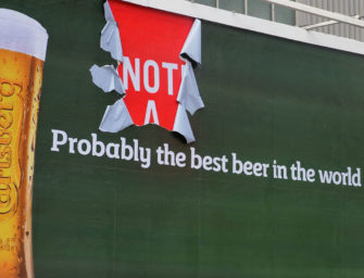 Как Carlsberg провел в Великобритании, пожалуй, лучшую OOH кампанию 2019 года