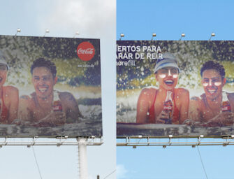 В Перу даже лица на билбордах начали пользоваться солнцезащитным кремом