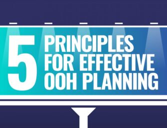 Пять принципов эффективного планирования OOH рекламы