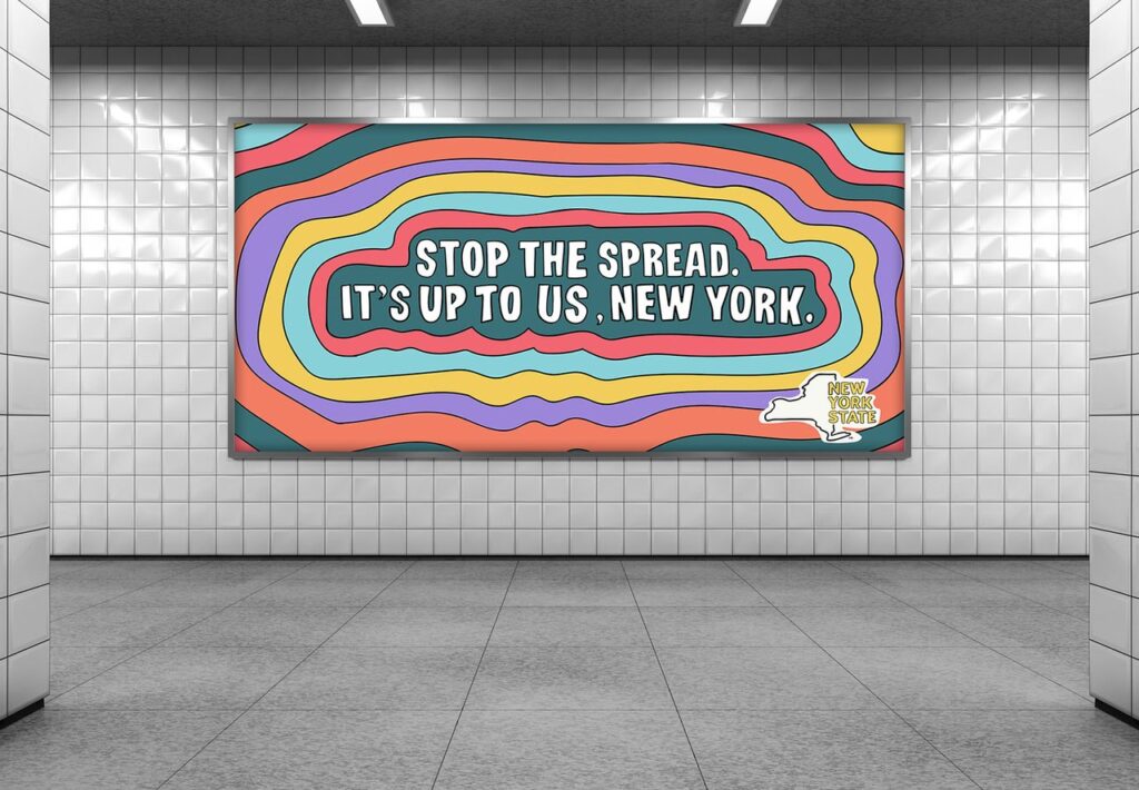 Stop the spread. It's up to us, New York