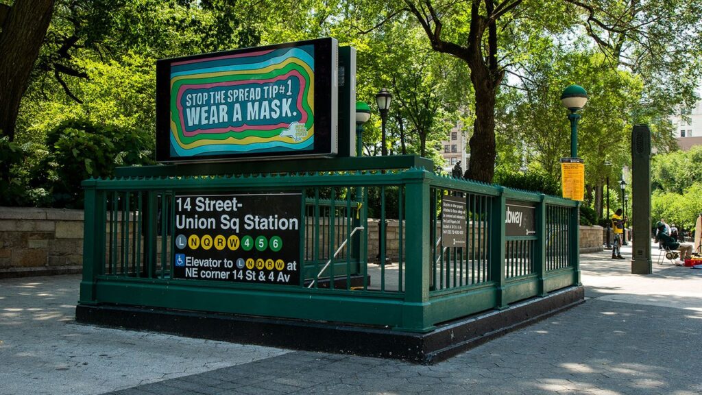 Stop the spread. It's up to us, New York