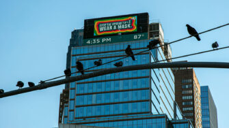 Новая антивирусная реклама в Нью-Йорке обладает «концентрической» магией