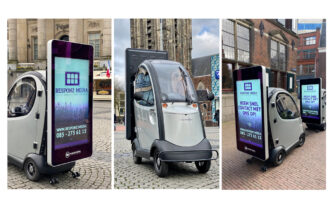 Responz Media предлагает необычную форму наружной рекламы на колесах