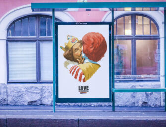 Burger King целуется с McDonald’s в рекламе финского ЛГБТ-прайда