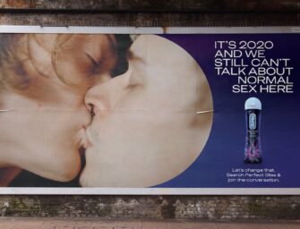 Наружная реклама Durex бросает вызов табуированной теме