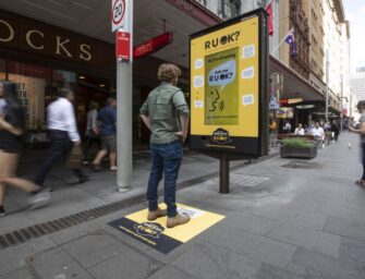 JCDecaux приурочил ко Всемирному дню предотвращения самоубийств интерактивную кампанию в Австралии