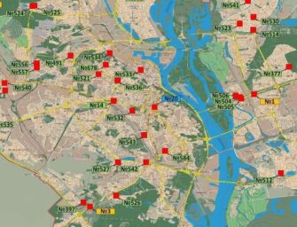 Транспортний потік у Києві збільшився майже на 5% за рік