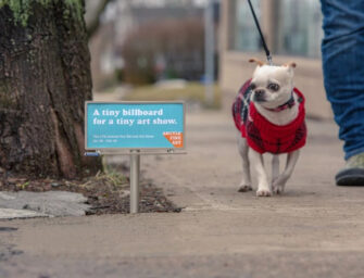 Крихітні білборди Argyle Fine Art запрошують жителів Галіфакса на виставку мініатюрного мистецтва